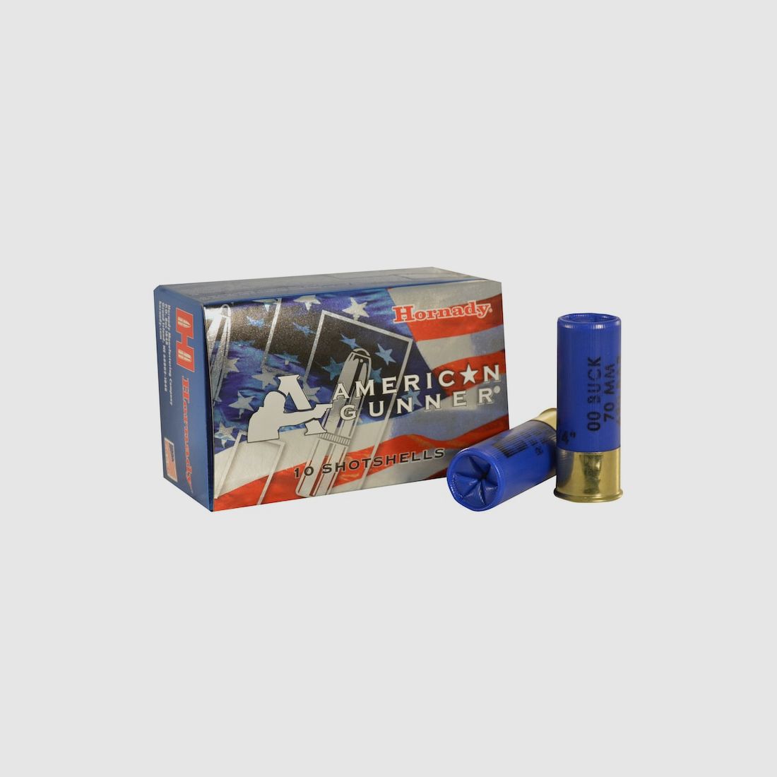 Cartouche de Fusil Hornady American Gunner .12/70 42g Buckshot #00 (8,4mm) 10 Cartouches