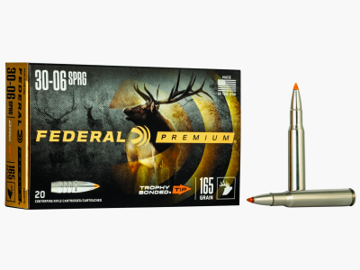 Federal Büchsenmunition Premium .30-06 Spring 10,7 g / 165 gr Trophy Bonded Tip Vital Shok