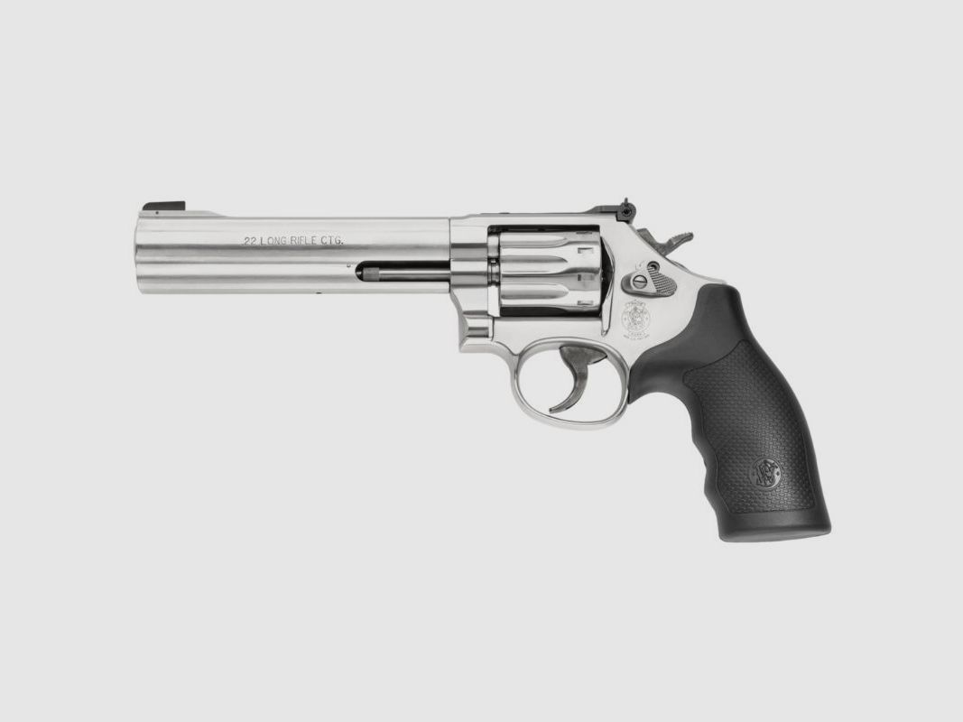 Smith & Wesson Revolver Mod.617 6" Stainless Kal.22 lr., Bild 6 von 12