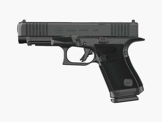 Glock Halbautomatische Pistole GLOCK Pistole G49 Gen6, OR, FS, 9 mm Luger, Standard Crossover