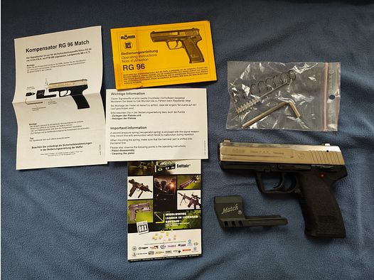 RÖHM RG 96 Match kal. 9mm P.A.K. w walizce