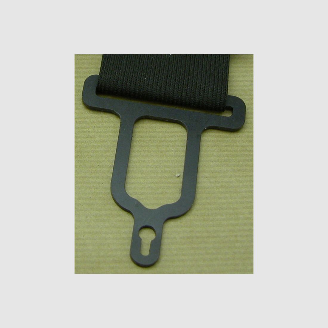 Montagebügel -vorne- zu Flimmerband 50mm