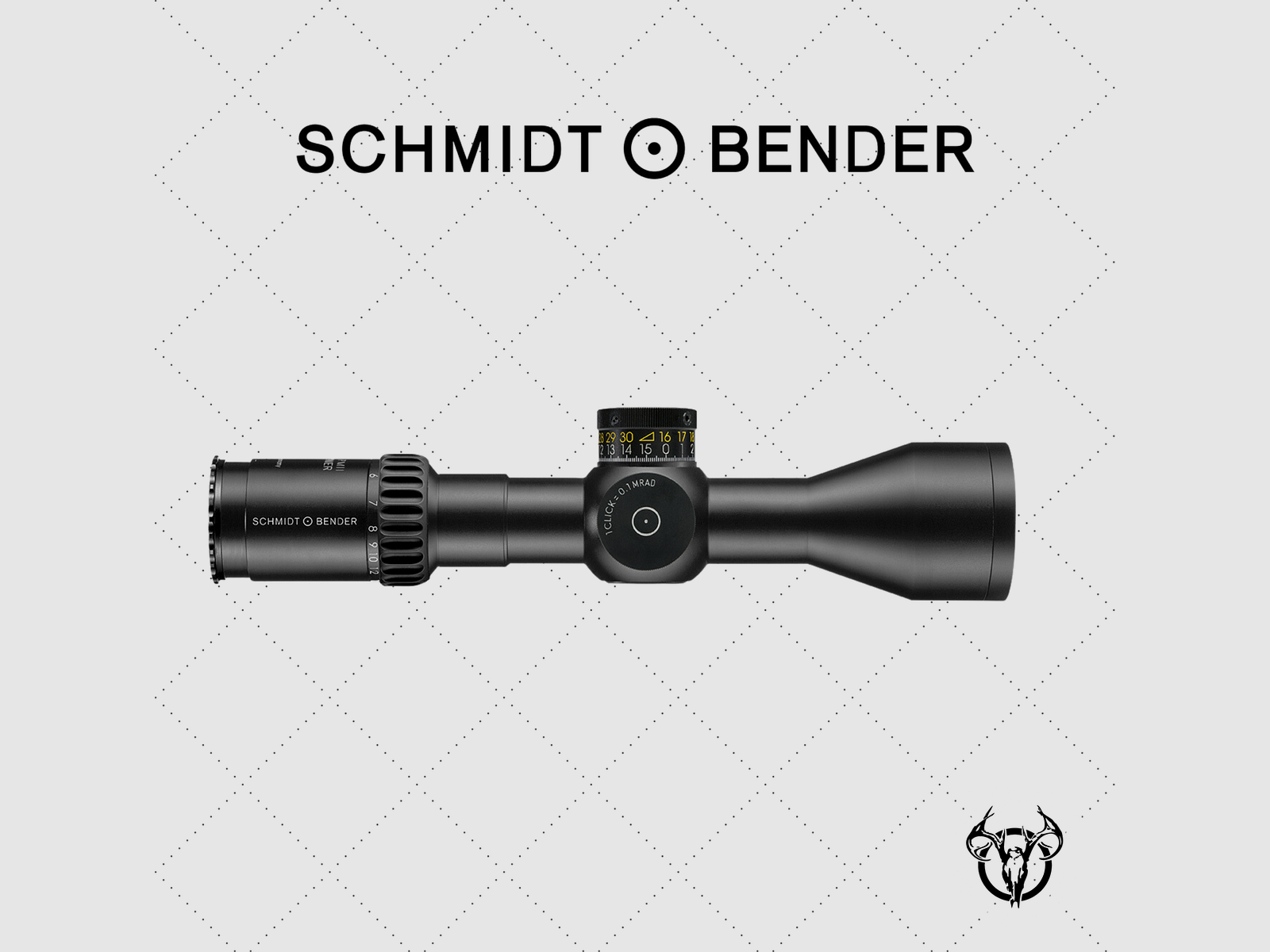 Schmidt & Bender PM II Ultra Short LPI 5-20×50 P4FL 1cm cw DT35 MTC LT / ST ZC CT RAL8000, image 1 of 3