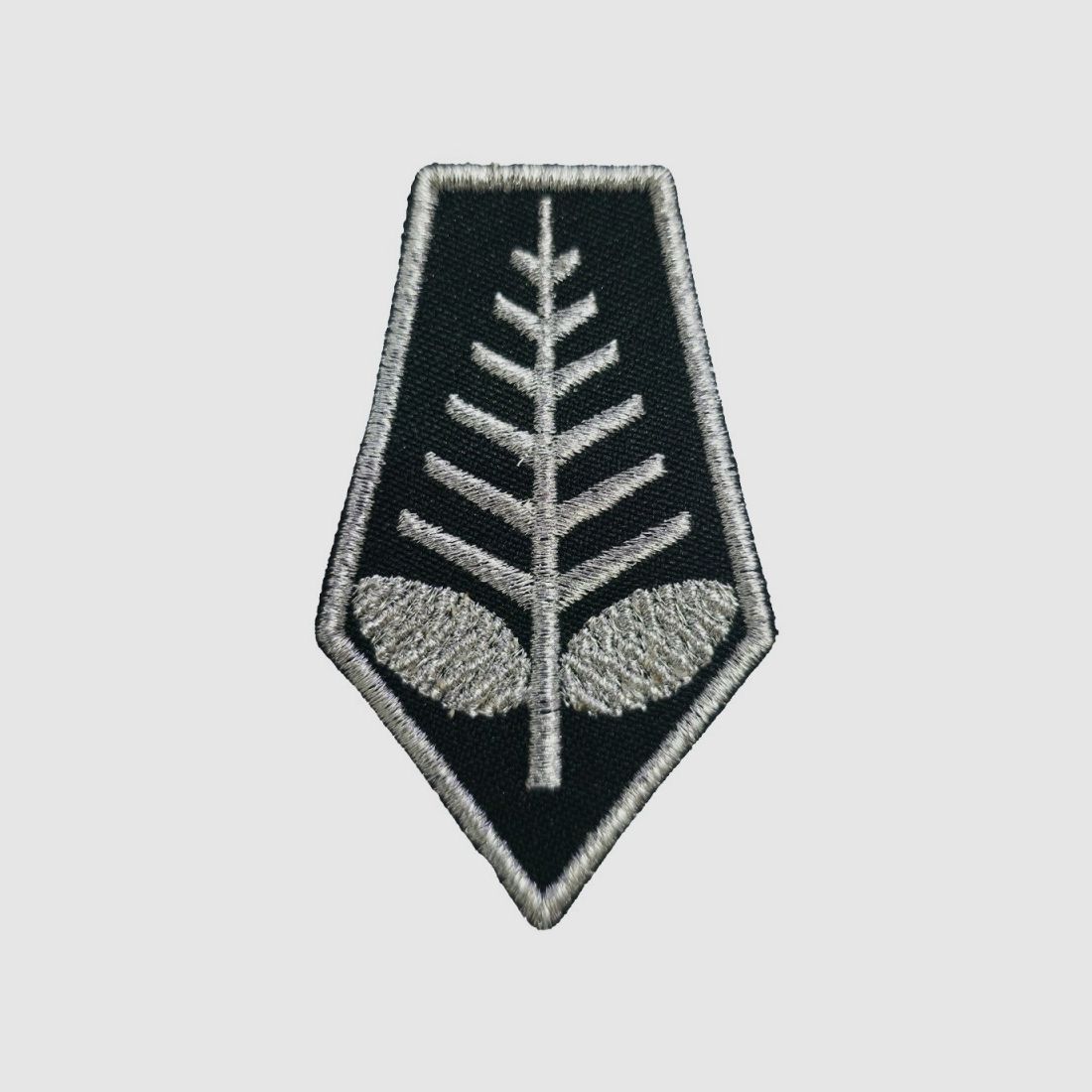 Insignias de caza plateadas para el uniforme con piñas
