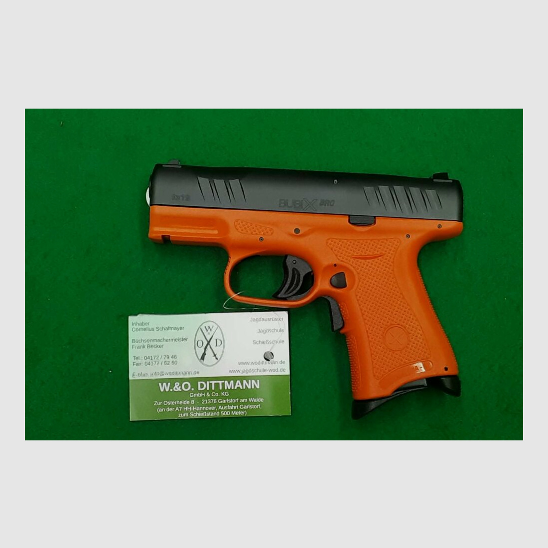 BUBIX BRO - Orange	 9mmLuger