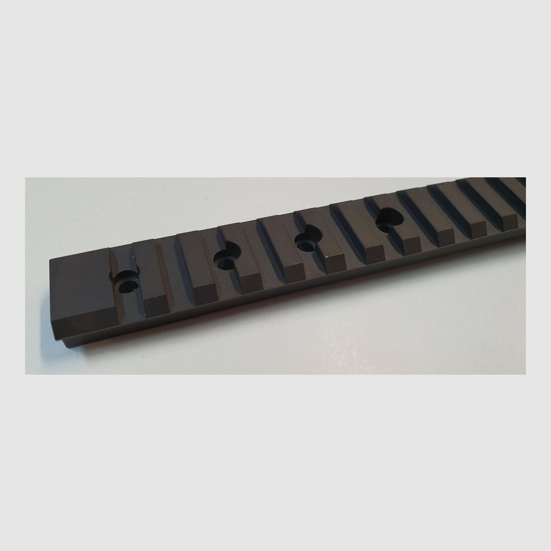 RHS RHS Picatinny Schiene für BERGARA BA 13 ,Stahl, schwarz matt brüniert , 260mm , extra lang, Germany