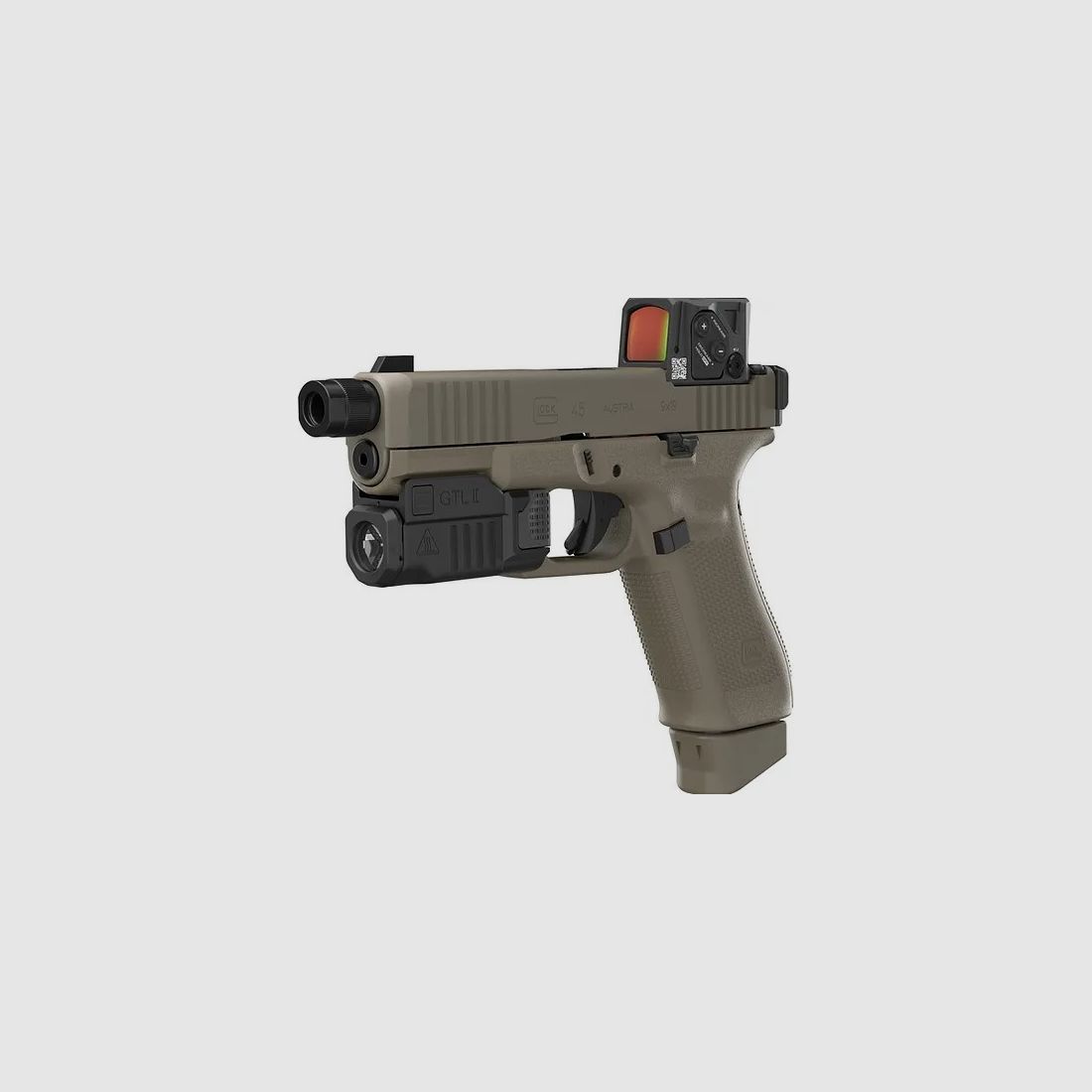 Glock Pistole 45 A-CUT COA Hunter Edition + GTLII, Bild 2 von 3