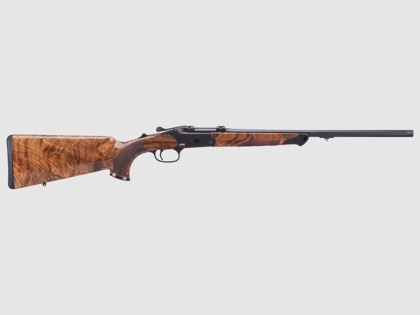 Blaser K95 schw. Kast. Achtkant HK 6 .308Win MG 15x1 52 cm Kipplaufbüchse