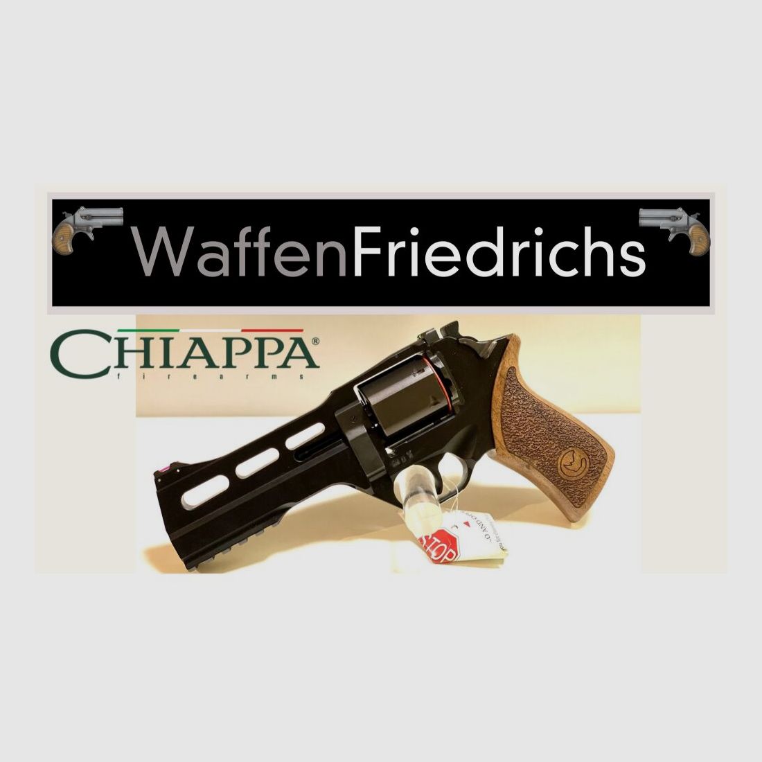 CHIAPPA	 RHINO 50 DS Revolver Brüniert|schwarz - Waffen Friedrichs