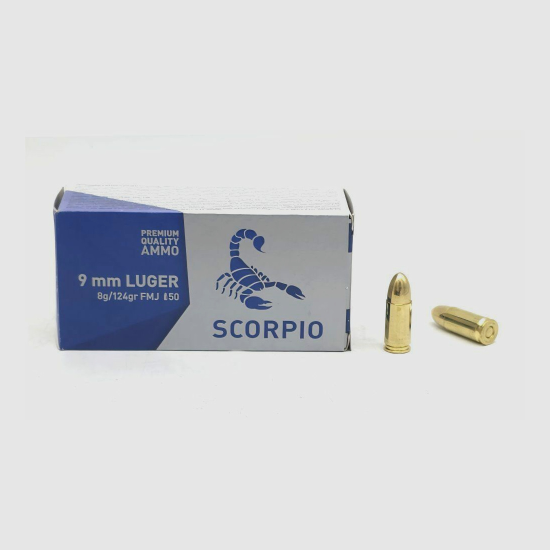 STV Scorpio STV Scorpio 8.0g / 124grs FMJ (9×19)