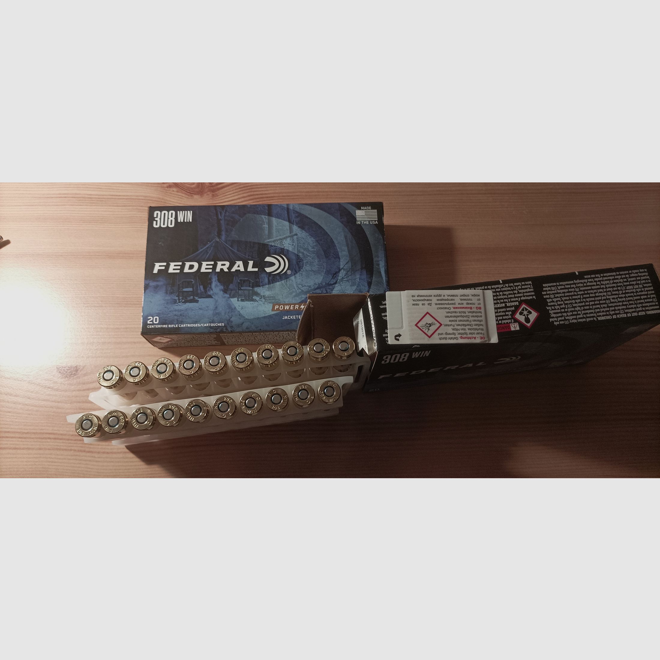 Gouvernement fédéral 308 Win / 180gr.