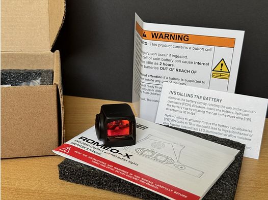 SIG SAUER ROMEO X PRO Enclosed Red Dot 6 MOA - absolut neuwertig