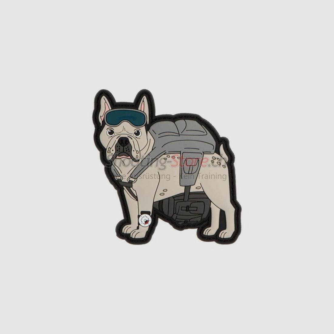 Airsoftology Frenchie - Paratrooper French Bulldog Patch