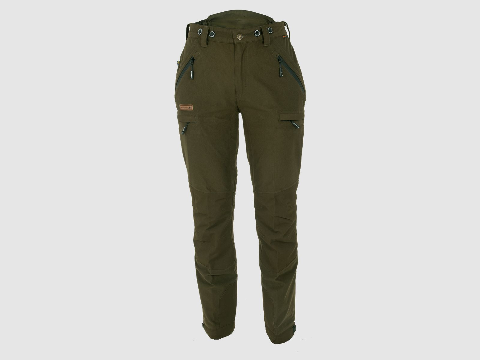 Woodline Stone Hose Damen Grün - 44