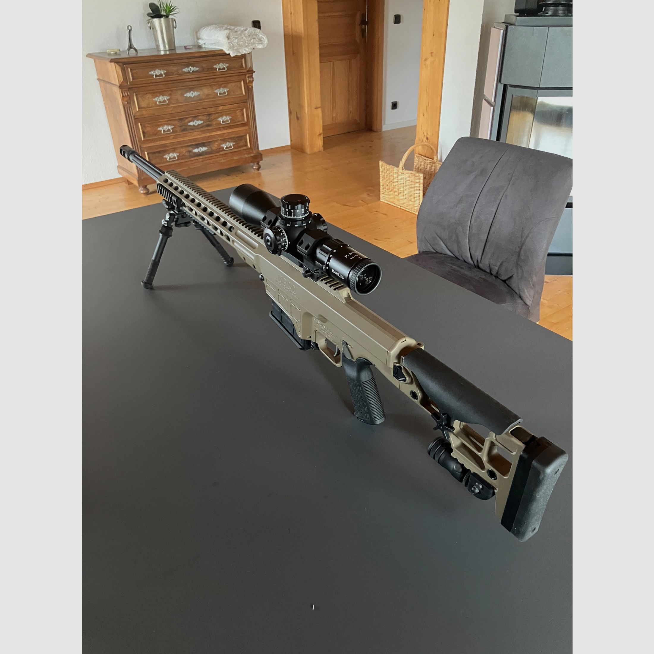 Barrett MRAD 338 Lapua Magnum mit 308 Wechsellauf und Kahles K318i, Bild 5 von 10