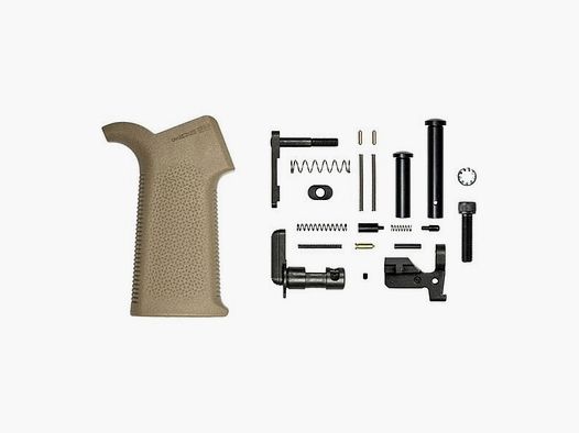AERO PRECISION AR .308 KITS W/ MOE SL, AERO PRECISION M5 LOWER PARTS KIT W/MOE SL GRIP, NO FCG FOR AR-308 FDE