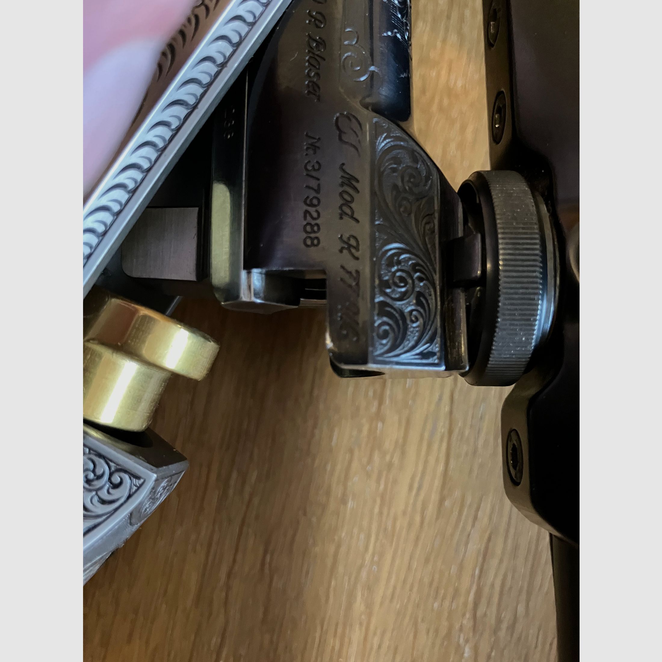 BLASER K77 cal.30R Blaser mit ZF Zeiss 7x50 Absehen 4 Leuchtpunkt, neuwertiger Zustand!