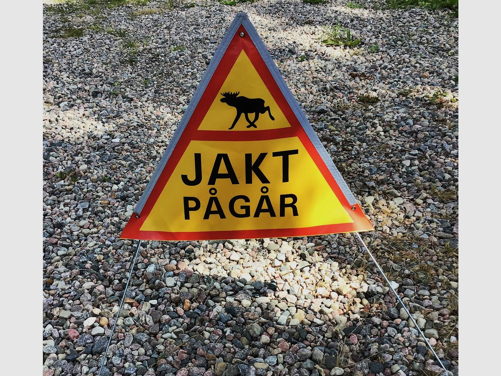 5etta Warnschild JAGD IN PROGRESS