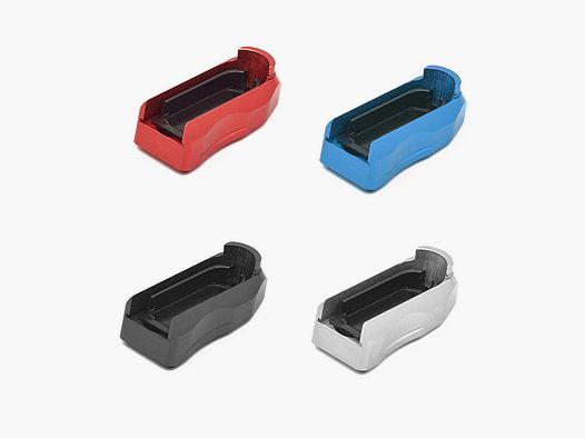 M-Arms cargador pila única base de cargador para 1911 9 mm, color: negro