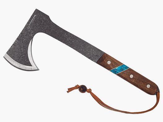 Tomahawk Blue River with rustic blade finish
