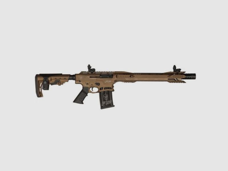 Typhoon Defence Selbstladeflinte (Magazin) Mod. F12 Maxi Bronze IV IPSC 12/76  LL 46cm  Paket II