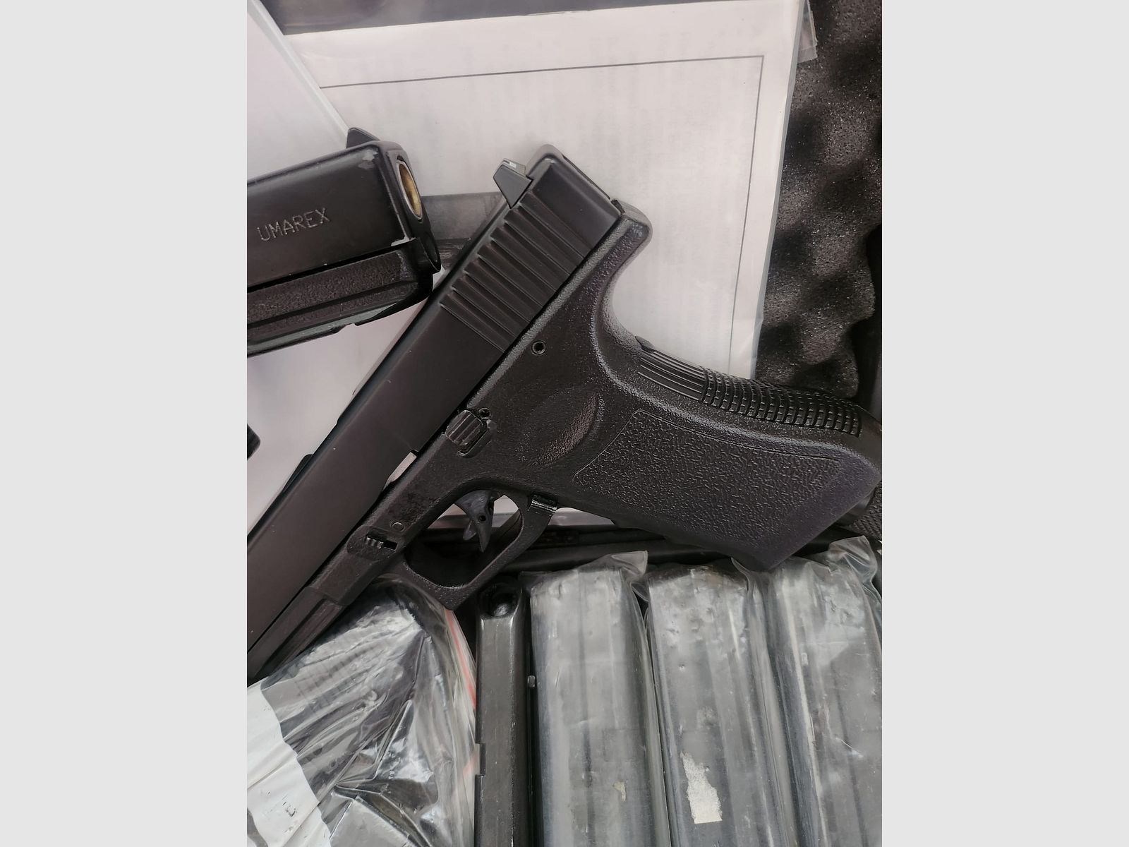 RAR RAM X30 kal.43 Zestaw – 2 Markery + 6 Magazynków + Akcesoria | Umarex / APS