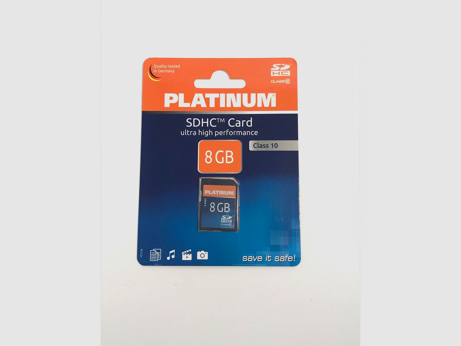 8 GB tarjeta SD para cámaras de caza