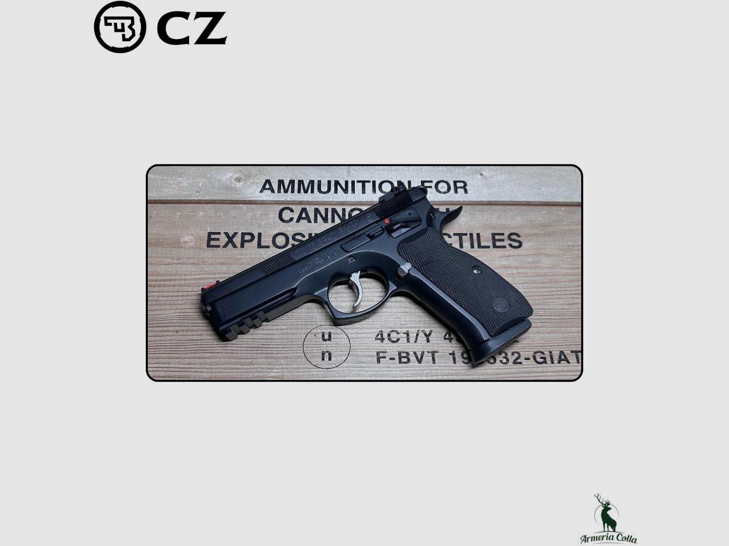 Cz Pistole Shadow 75 Sp-01 Kal. 9×21 Art. usa4/245 *GEBRAUCHT*, Bild 2 von 2