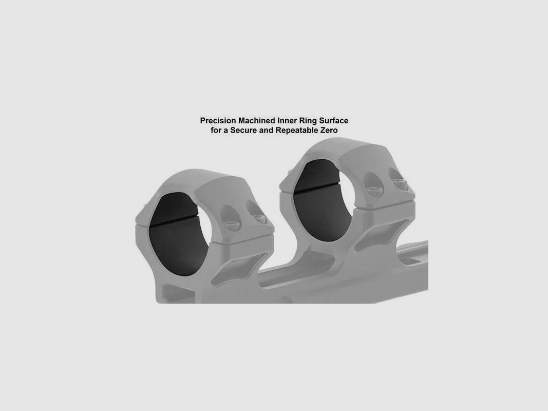 UTG ACCU-SYNC Block Mount 30 mm Medium 34 mm Offset Pro - black