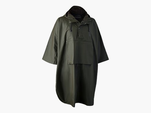 Hurricane Regen Poncho - Art Green – Size: M/L/XL