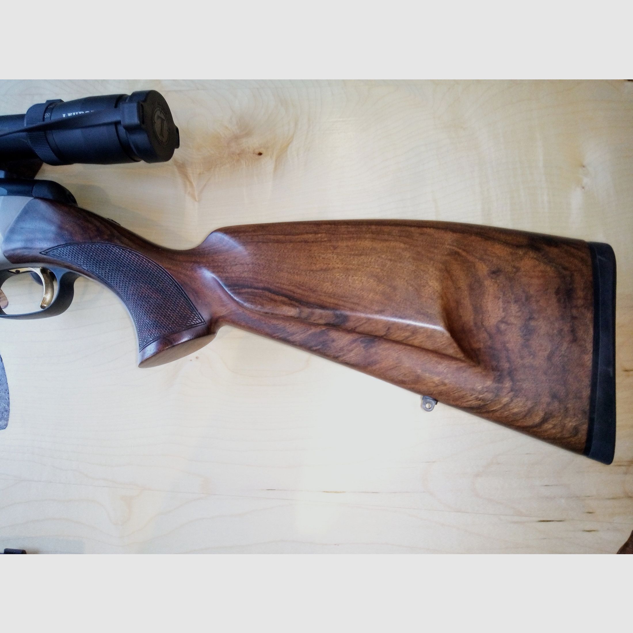 Steyr Mannlicher Luxus .270 WSM mit Leupolt VX-6  3-18x50/ Leutabs. Duplex. Mündungsgewinde