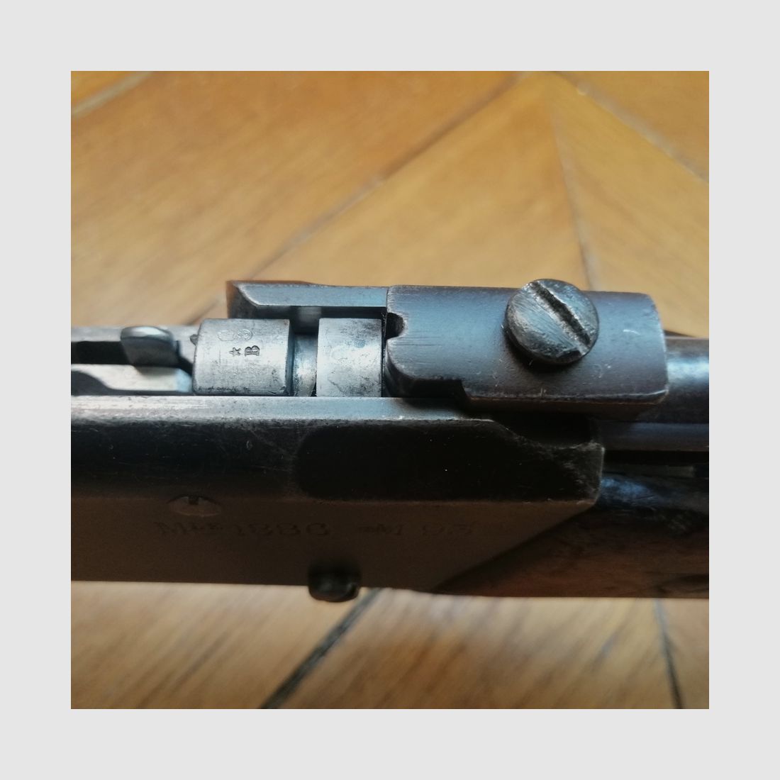 Rare fusil Lebel modèle 1886 M 93 – mono matricule non modifié depuis Août 1914 – Cal 8x51R d&rsquo;origine – TBE, image 29 sur 39
