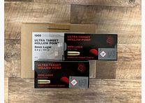 1000 shots Geco UTHP 9mm Luger 9x19 124gr. Ultra Target Hollow Point 9mm Luger