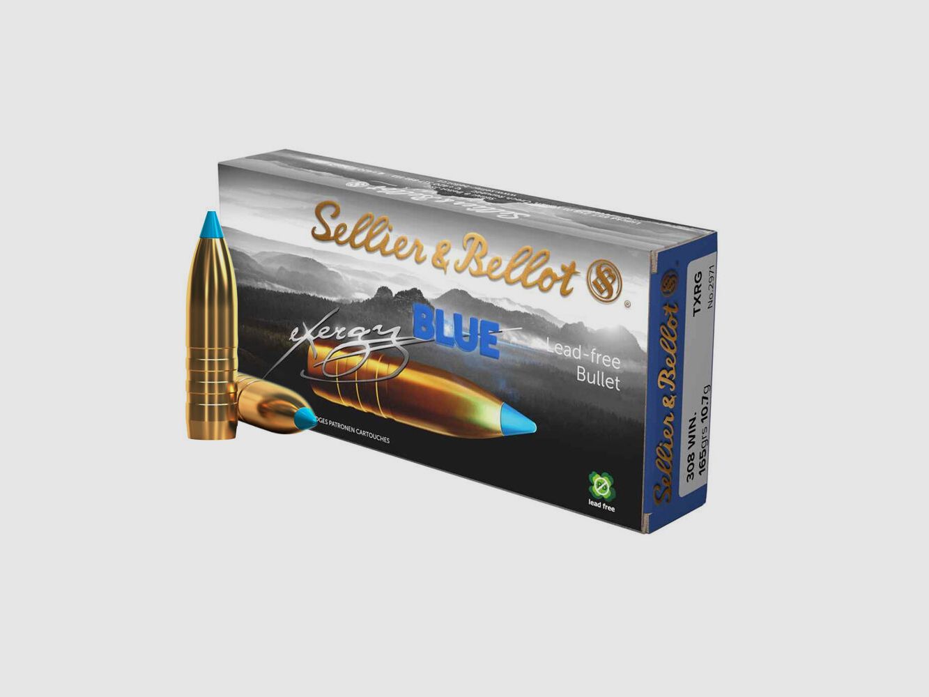 Sellier & Bellot TXRG blue 10,7g / 165grs .308Win