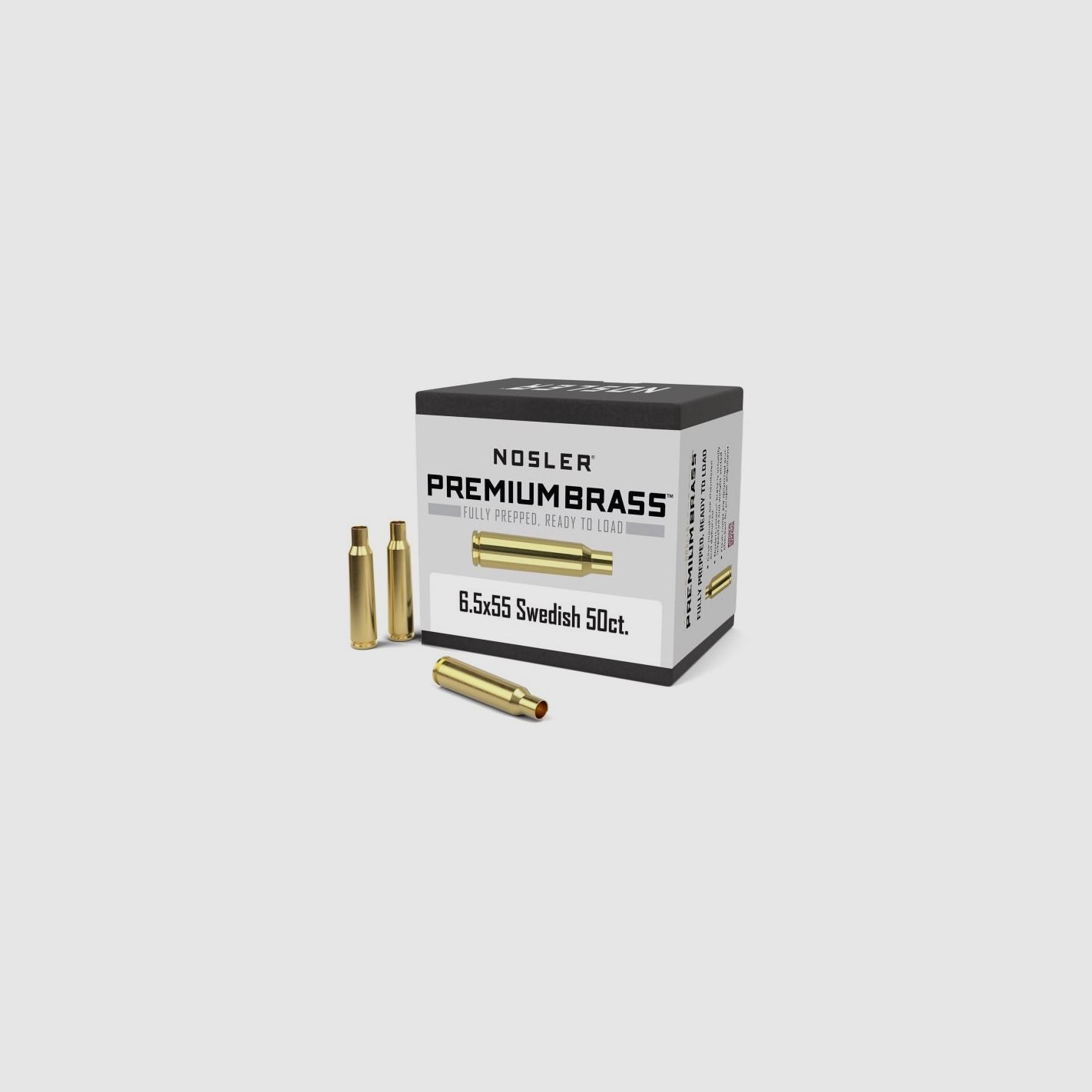 NOSLER CUSTOM HÜLSEN Kal. 6,5x55MM SCHWEDISCH 50STK, Bild 2 von 2