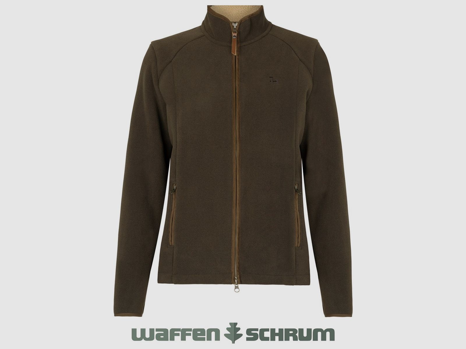 Veste en polaire Härkila Sandhem Sherpa vert saule