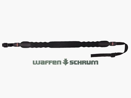 Niggeloh Gewehrriemen Elegant Neopren für Flinte Schwarz