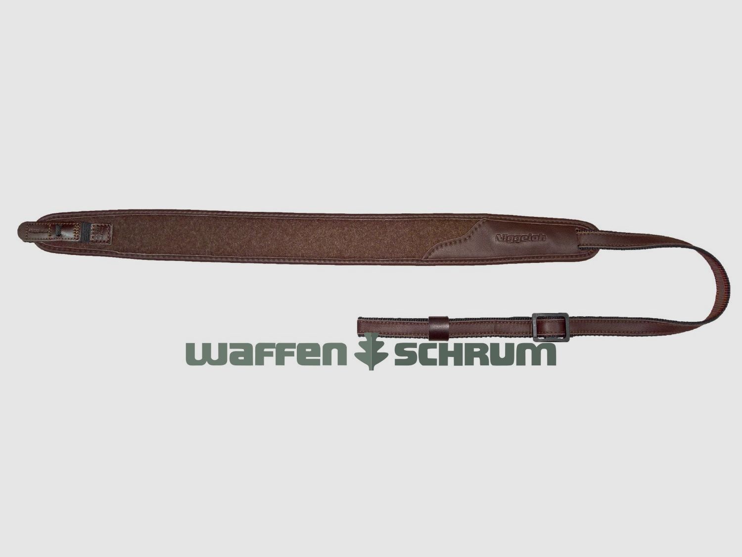 Sangle de fusil Niggeloh Loden - Marron avec déverrouillage rapide