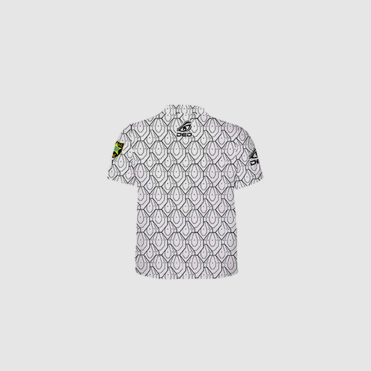 DED White IPSC Target T-Shirt, size: L, Custom Name: No Name, Clothes type: Regular (Men), image 2 of 3