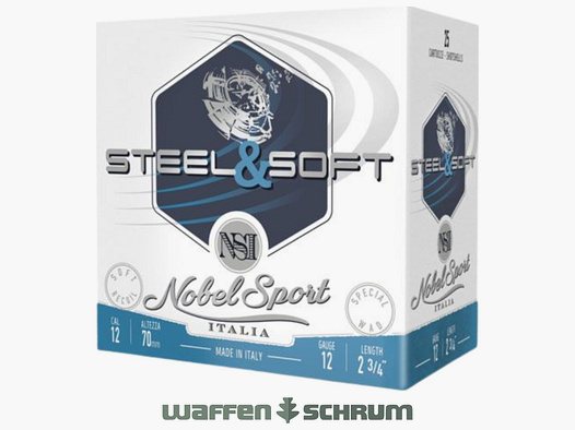 Nobel Sport Italia Steel and Soft Trap 12/70 T7 2.5mm - 28g