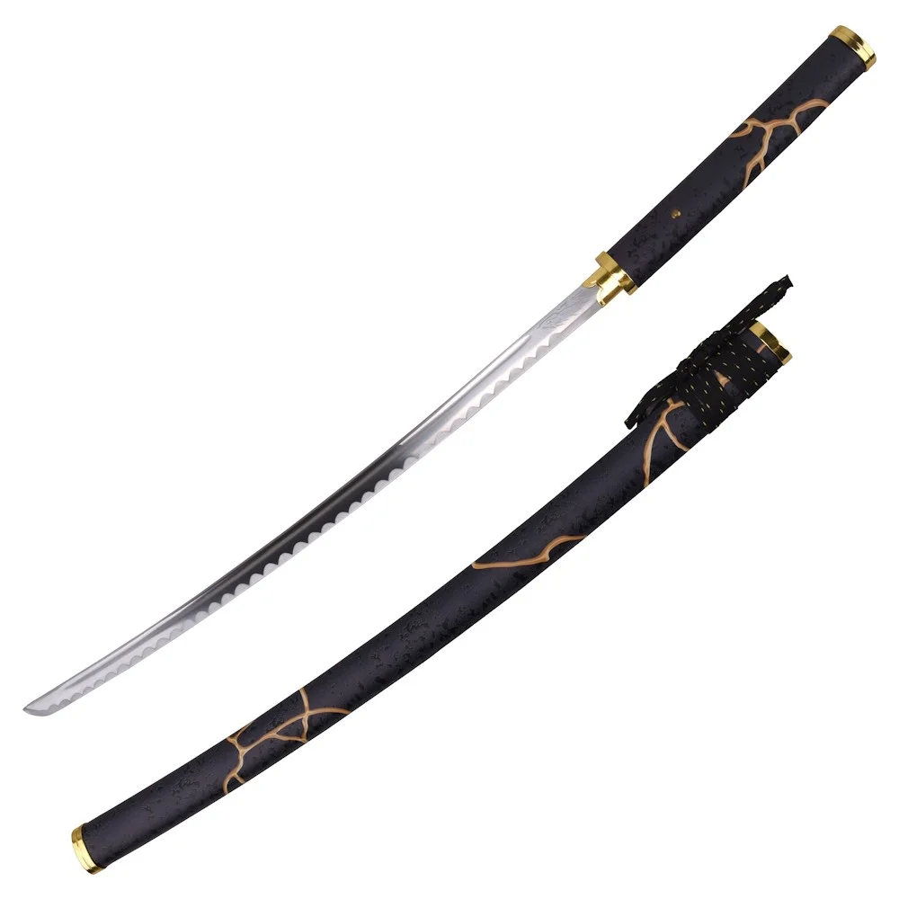 Katana HATTORI HANZO HH759 – Replik eines Samurai-Schwerts Night Gilded, Bild 2 von 4