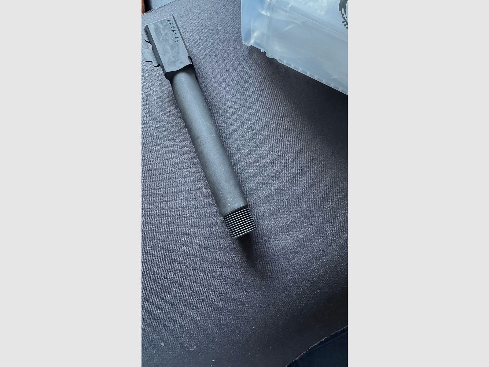 GUNDAY Steel Threaded Barrel für VFC/SRC Glock 17 Gen 5 14mm CCW Stahl Gewindelauf Linksgewinde