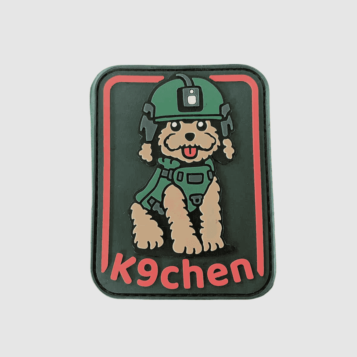 3D Rubber Patch K9chen