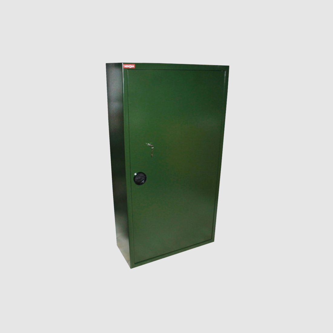 Armadio portafucili Novcan G-3/S1/14 Verde, Classe S1 – serratura a chiave, per 14 armi, immagine 3 di 4