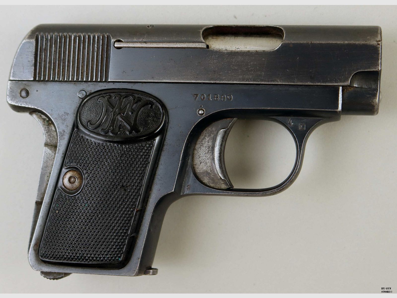 F.N. BROWNING PISTOL MOD. 1906 CAL. 6.35 matr. 701889, image 3 of 6