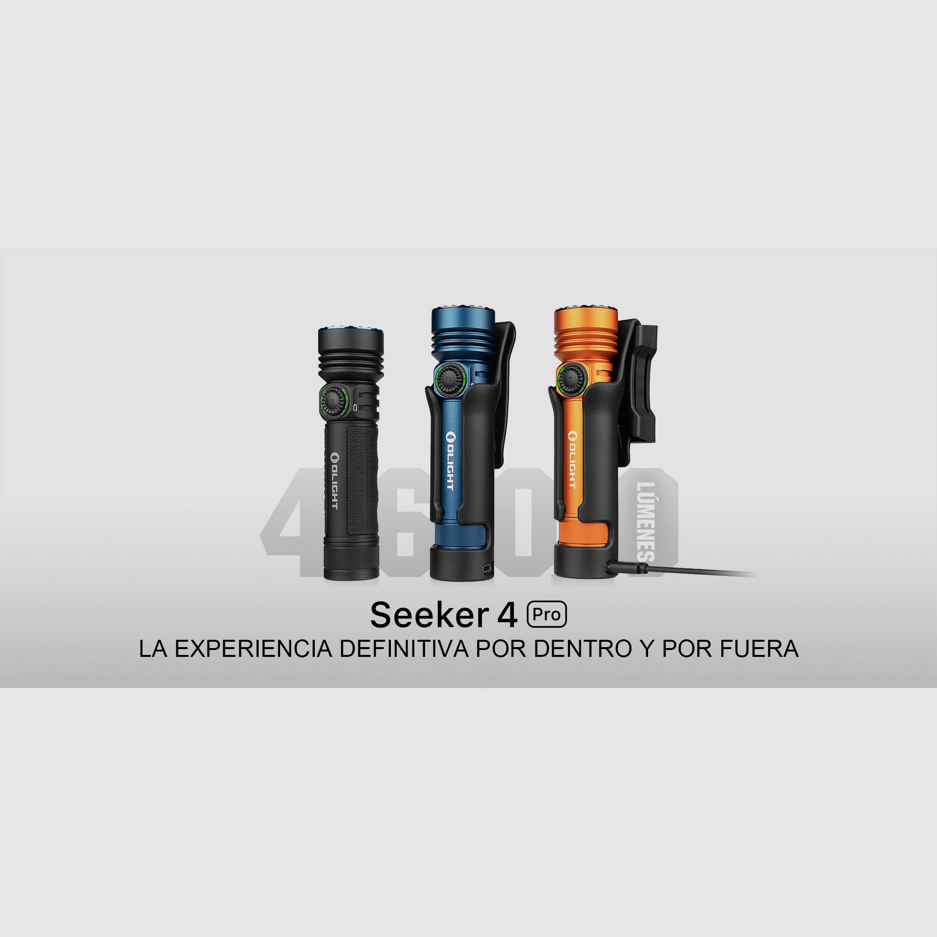 Handlampe LED Olight Seeker 4 Pro 4.600 Lumen, Bild 16 von 16