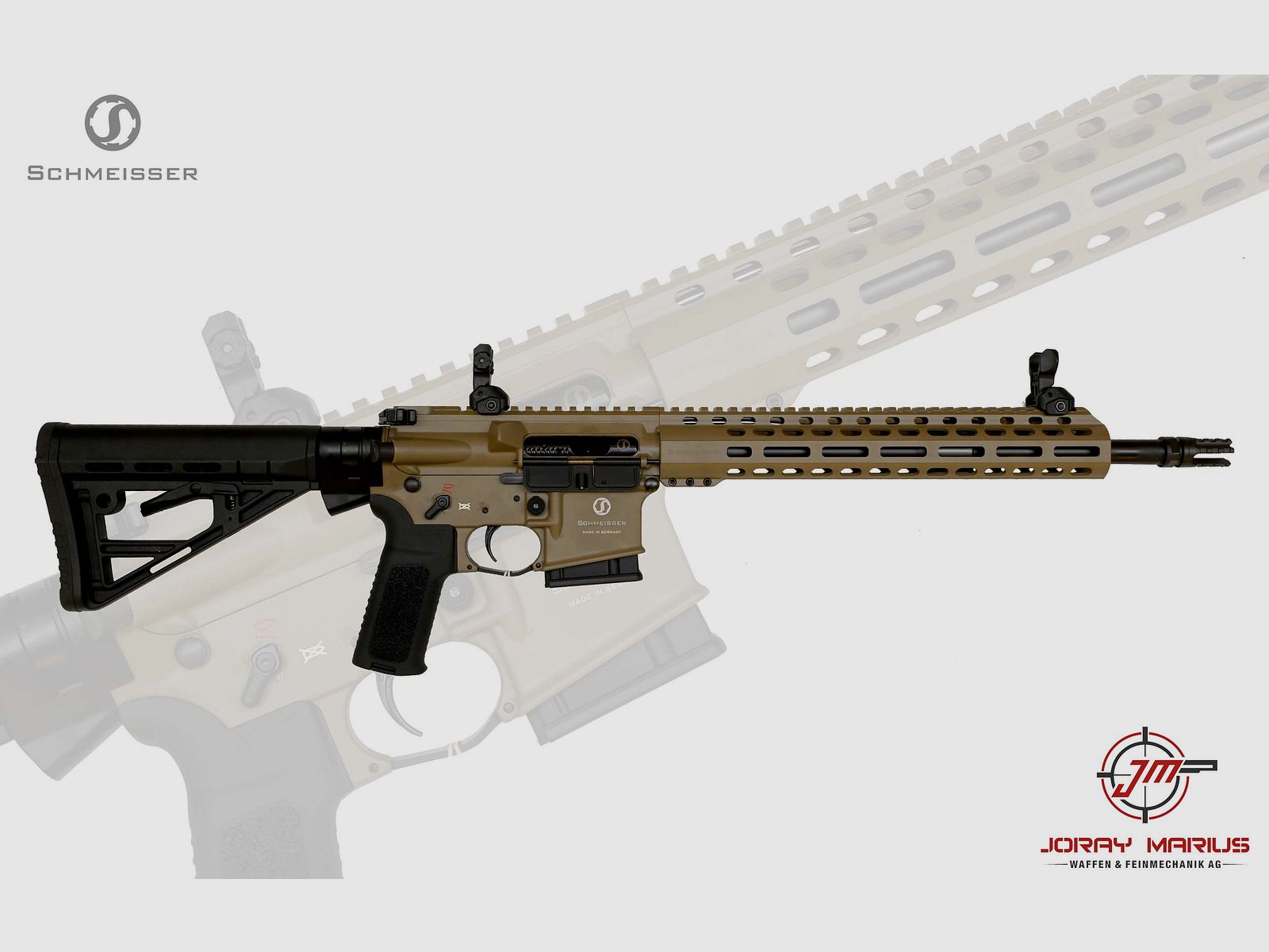 Schmeisser M4FL semi-automatic .223 Rem 14.5″ FDE