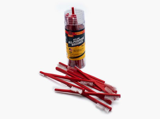 Brosses de nettoyage en nylon Shooter's Choice - Pack de 20 (SHF-316R-20)