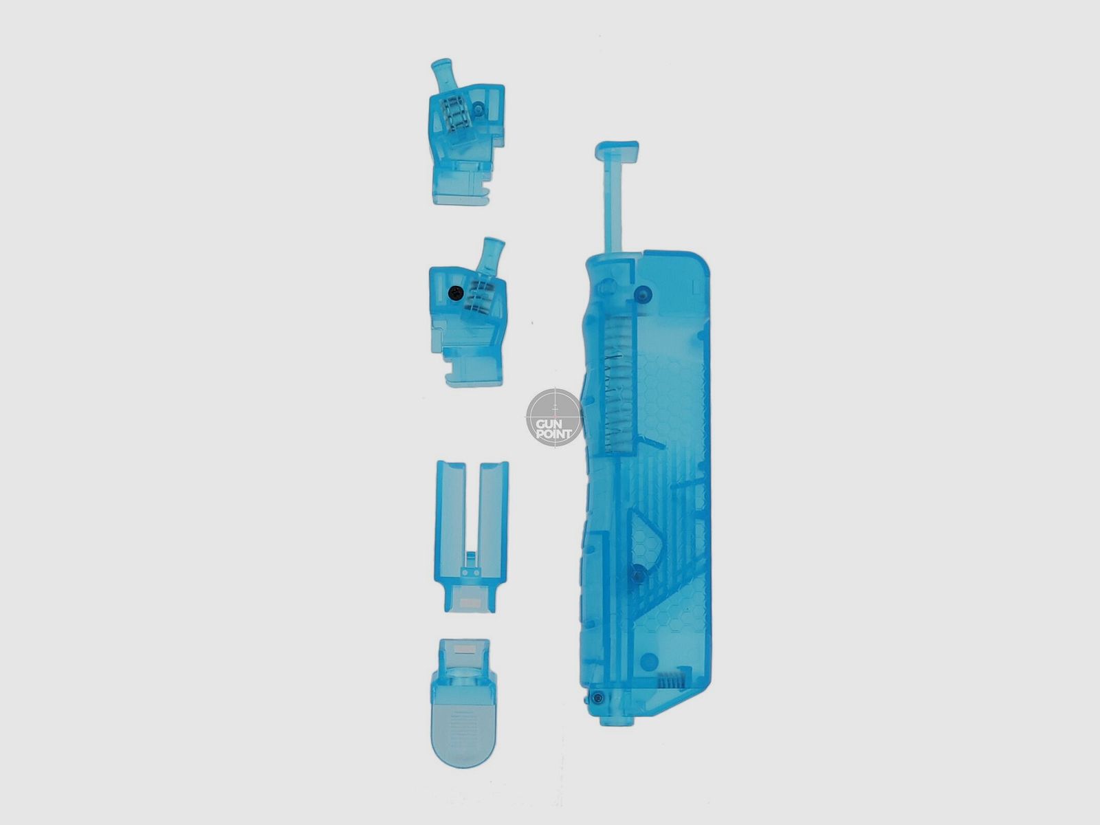 Big Bang Airguns Speedloader Kal. 4,5mm Stahl BB, blau