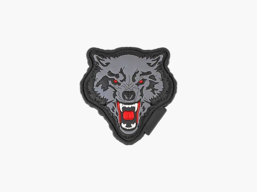 JTG Wolf Rubber Patch-Multicolor